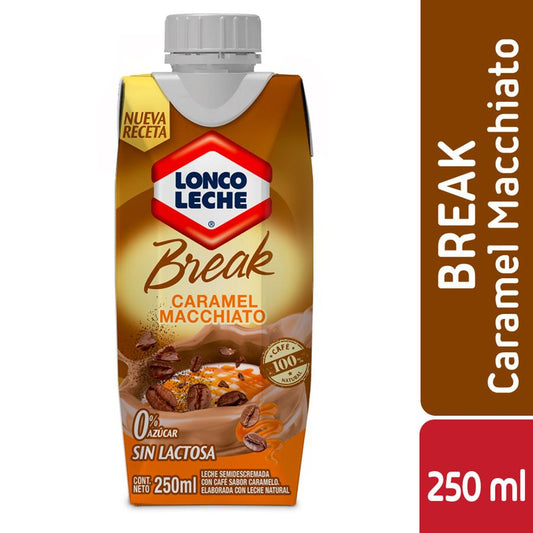 LECHE LONCOLECHE BREAK CARAMEL 250ML